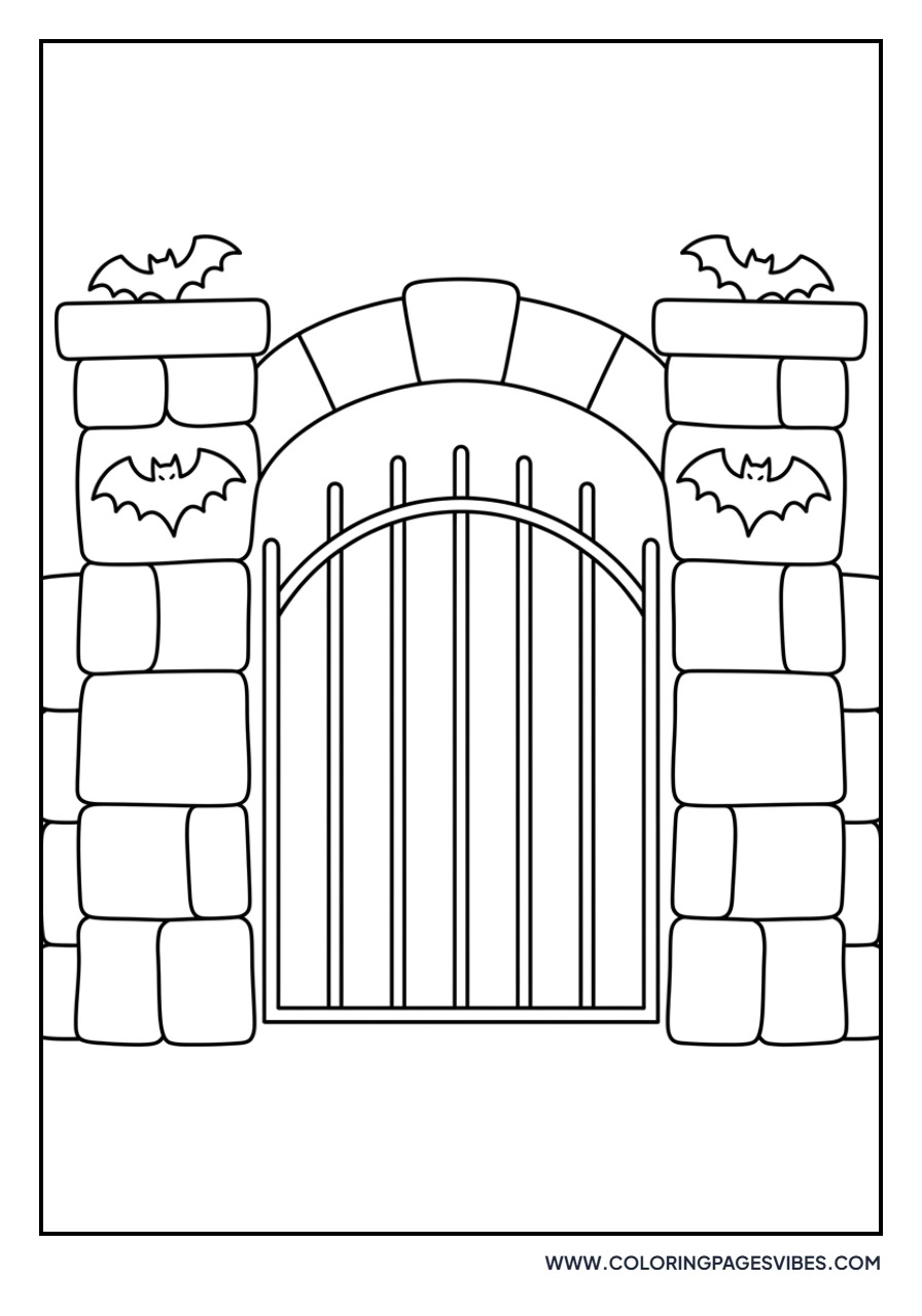 Vampire Castle Gate