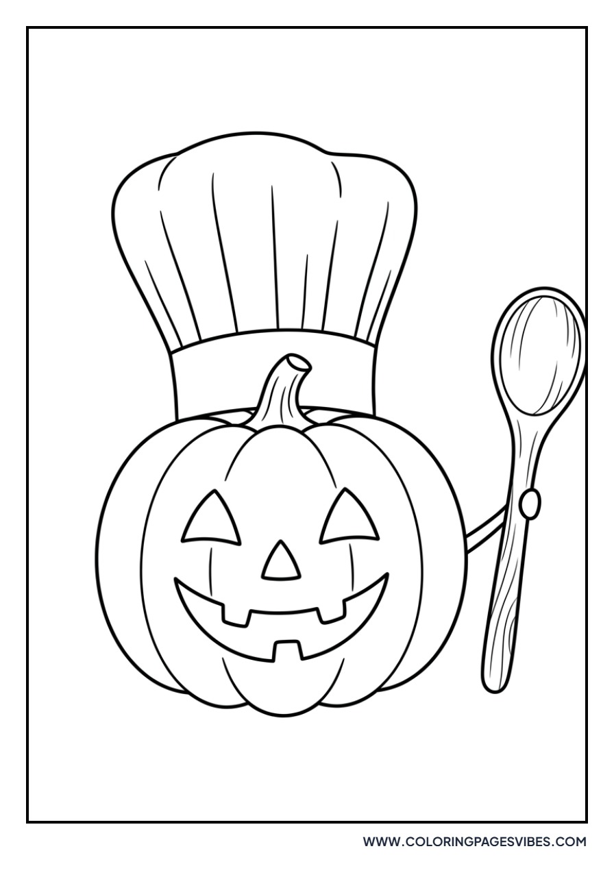 Chef Jack O Lantern