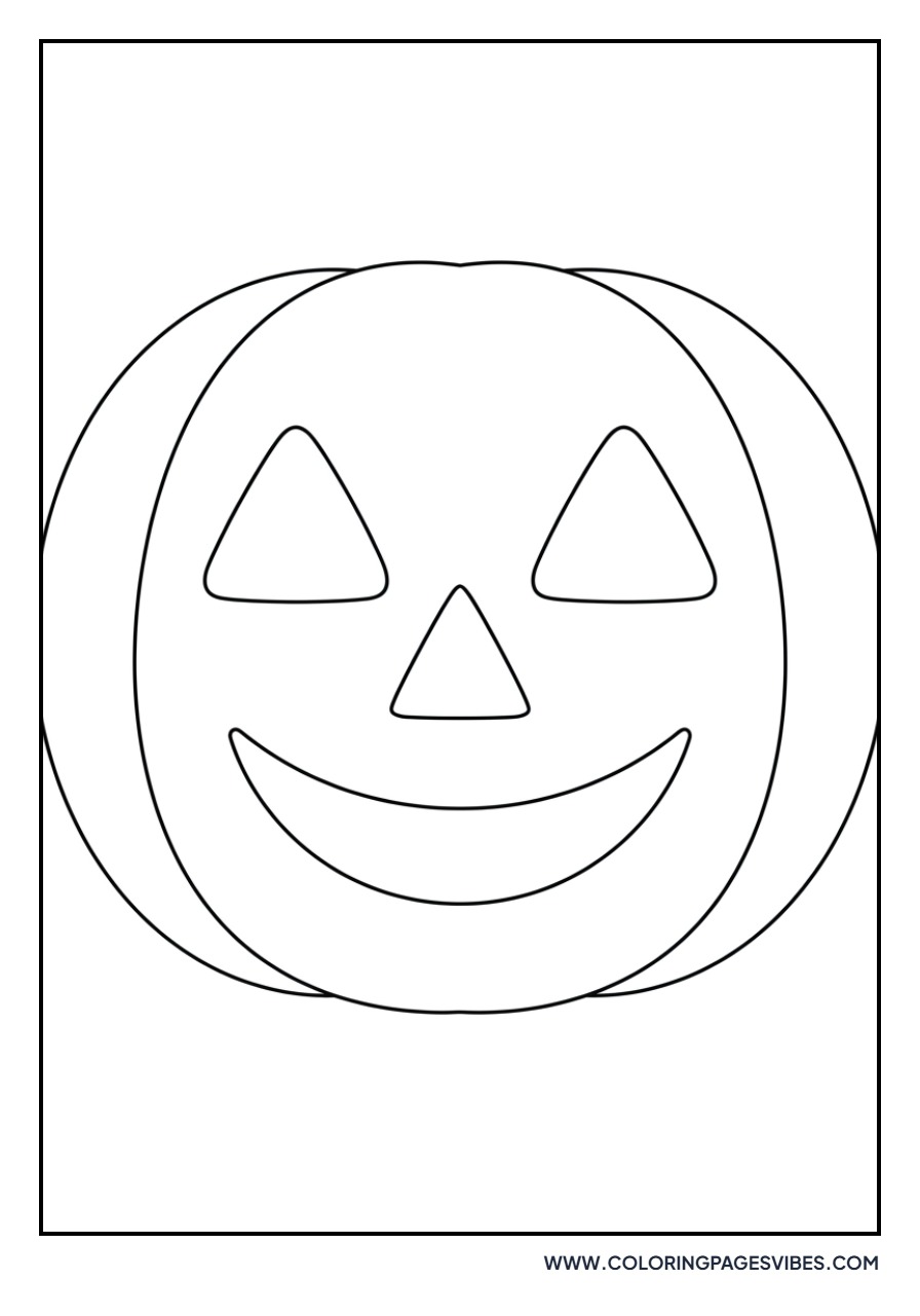 Happy Jack O Lantern Face
