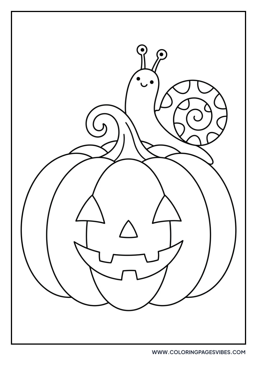 Pumpkin and Snail