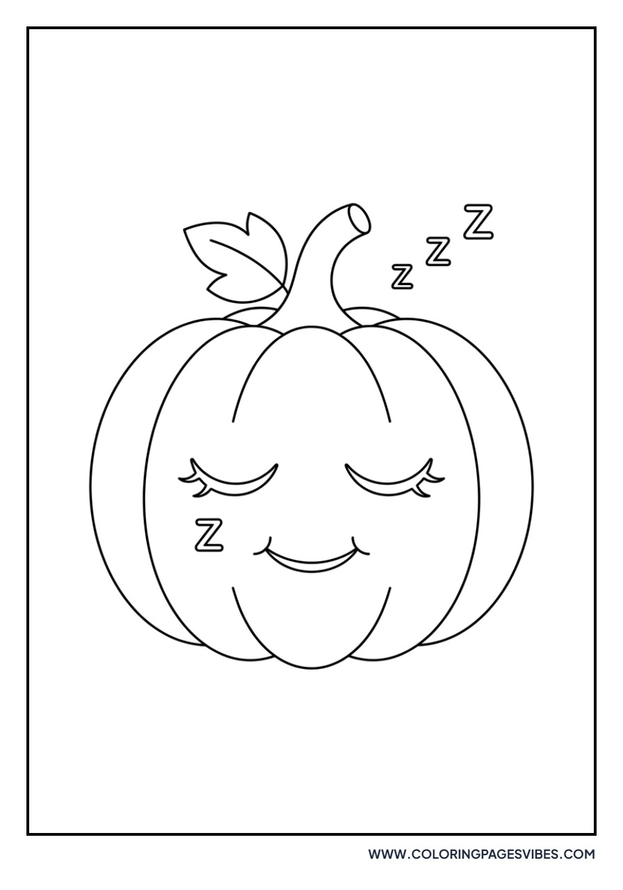 Sleepy Jack O Lantern
