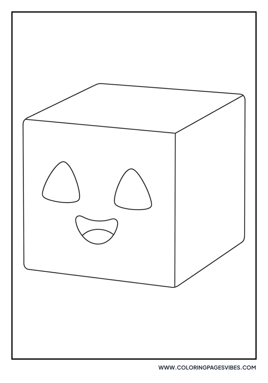 Square-Shaped Jack O Lantern