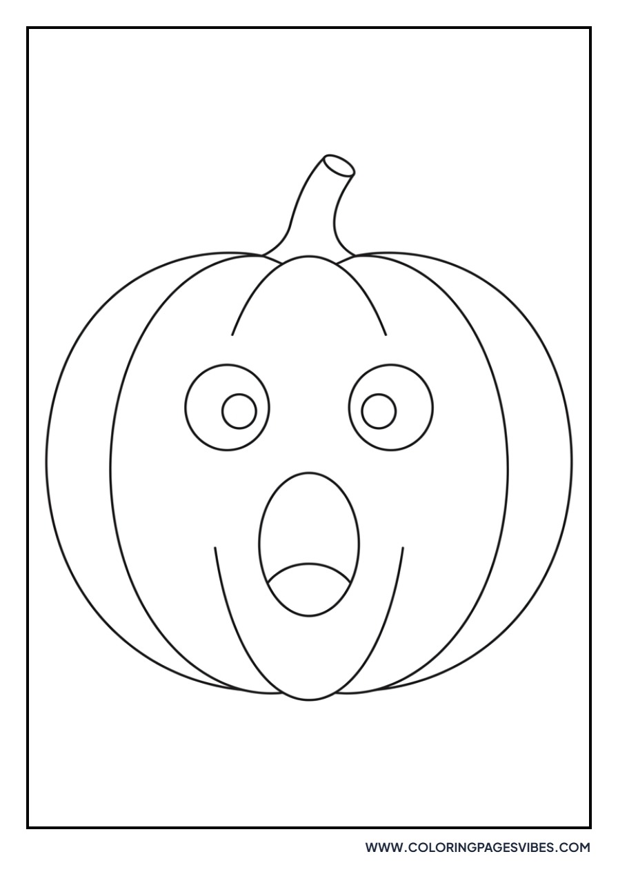 Surprised Jack O Lantern