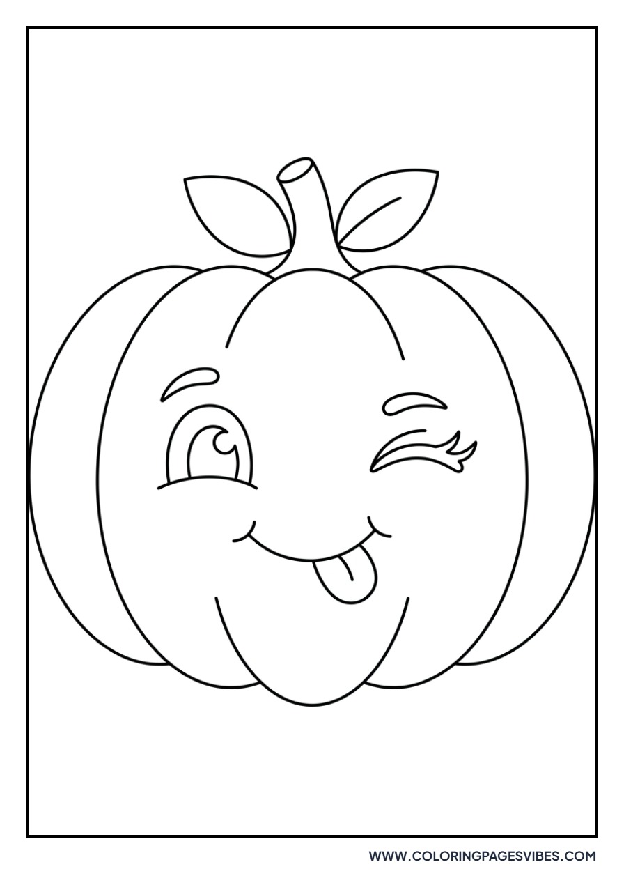 Winking Jack O Lantern
