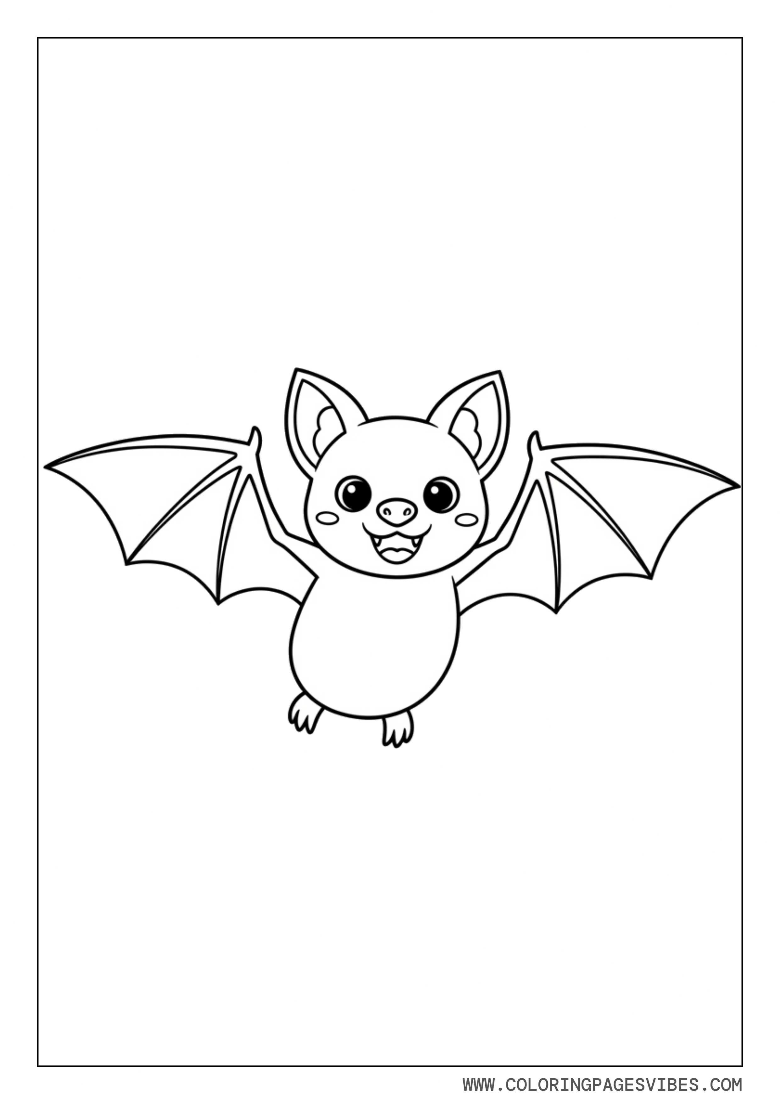 Happy Flying Bat