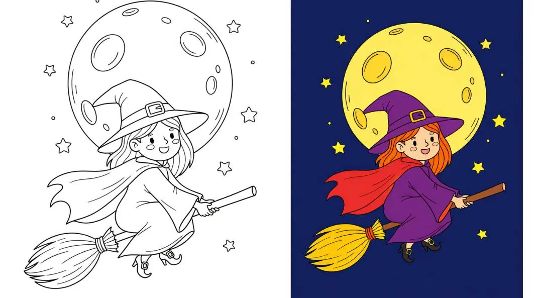90+ October Coloring Pages – Cute Fall & Halloween Free Printable