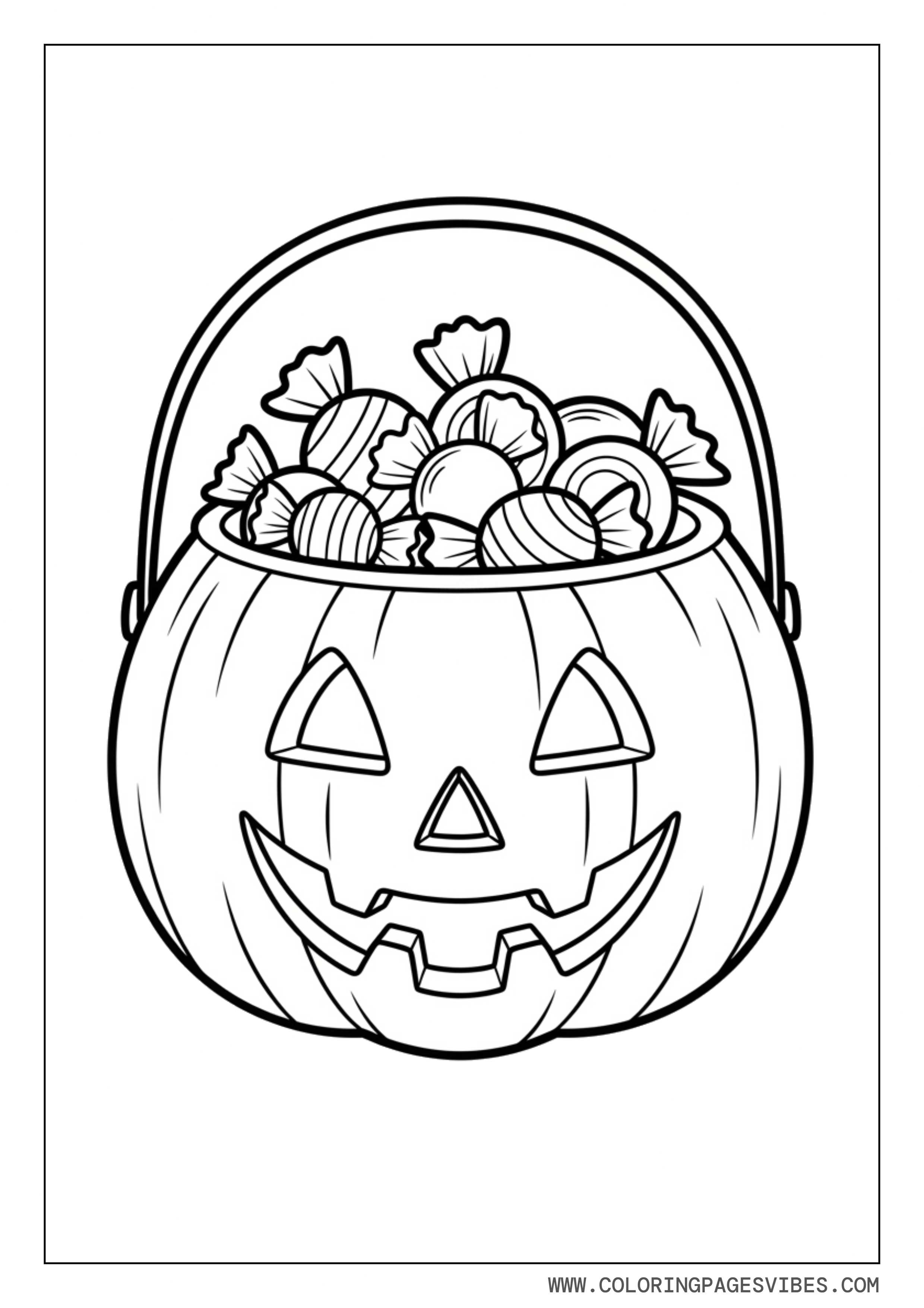 Pumpkin Candy Bucket