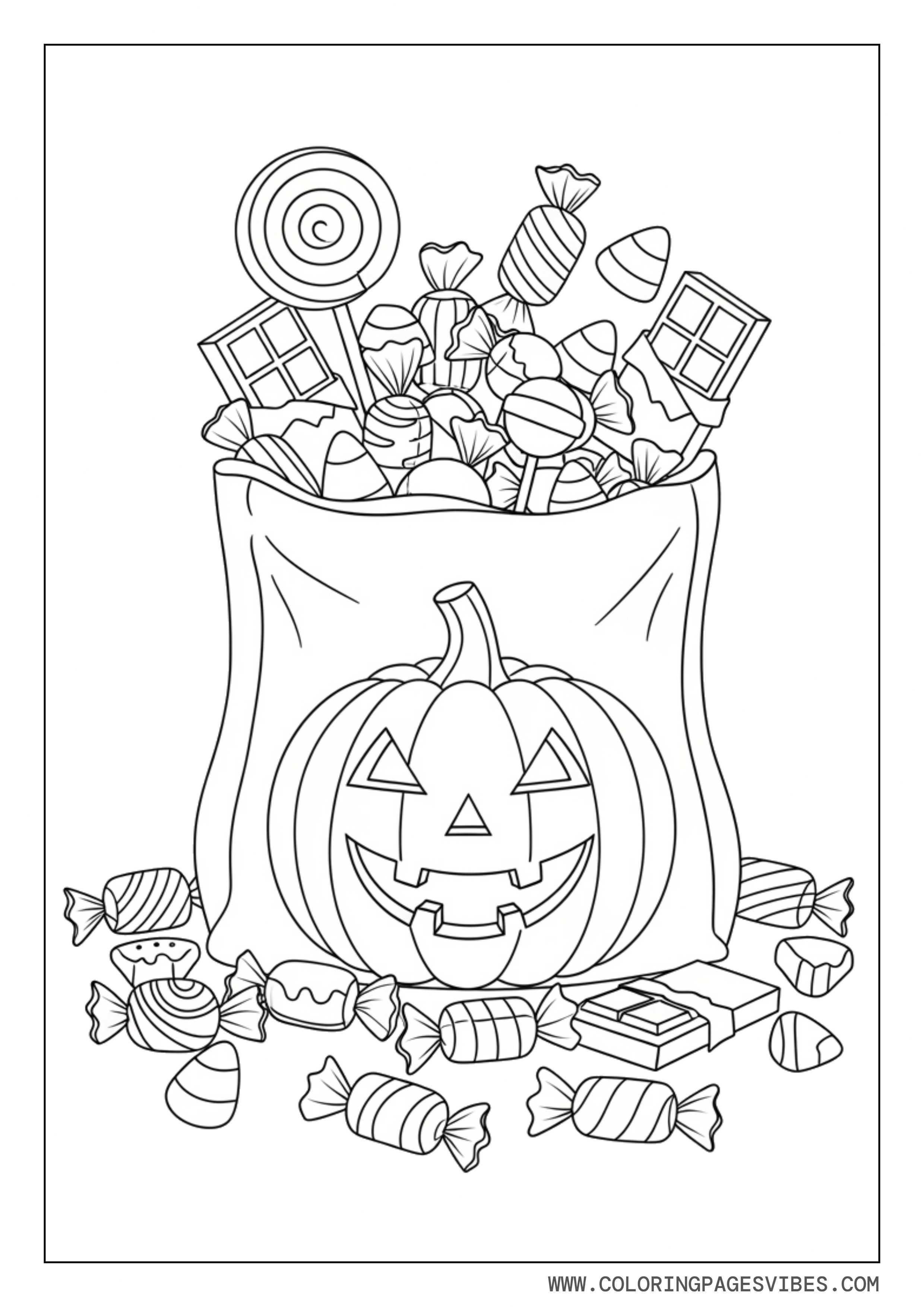 Trick-or-Treat Candy Bag