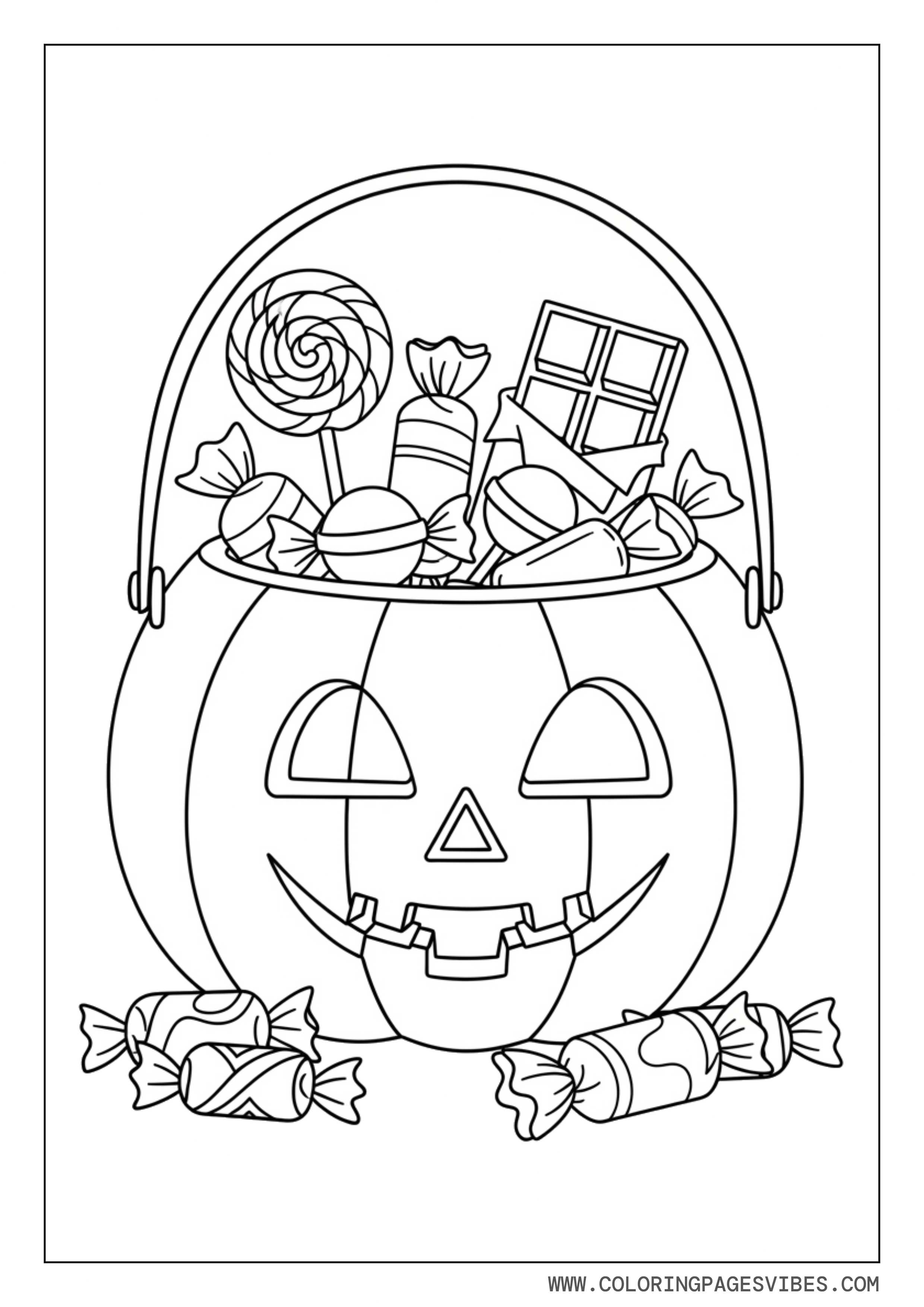 Trick-or-Treat Pumpkin Basket