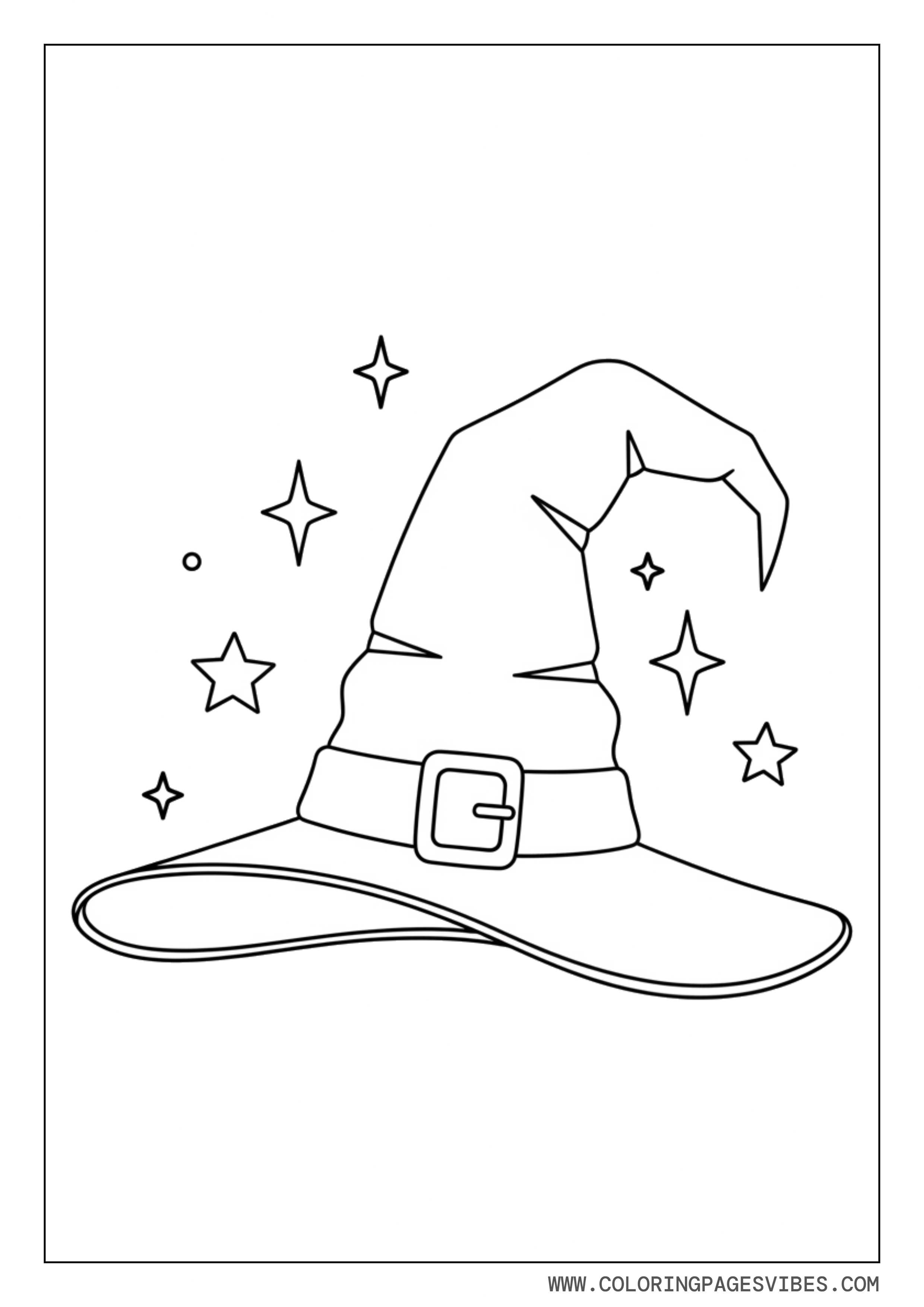 Witch Hat and Magic Stars