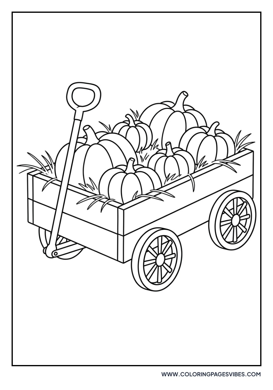 Pumpkin in a Wagon