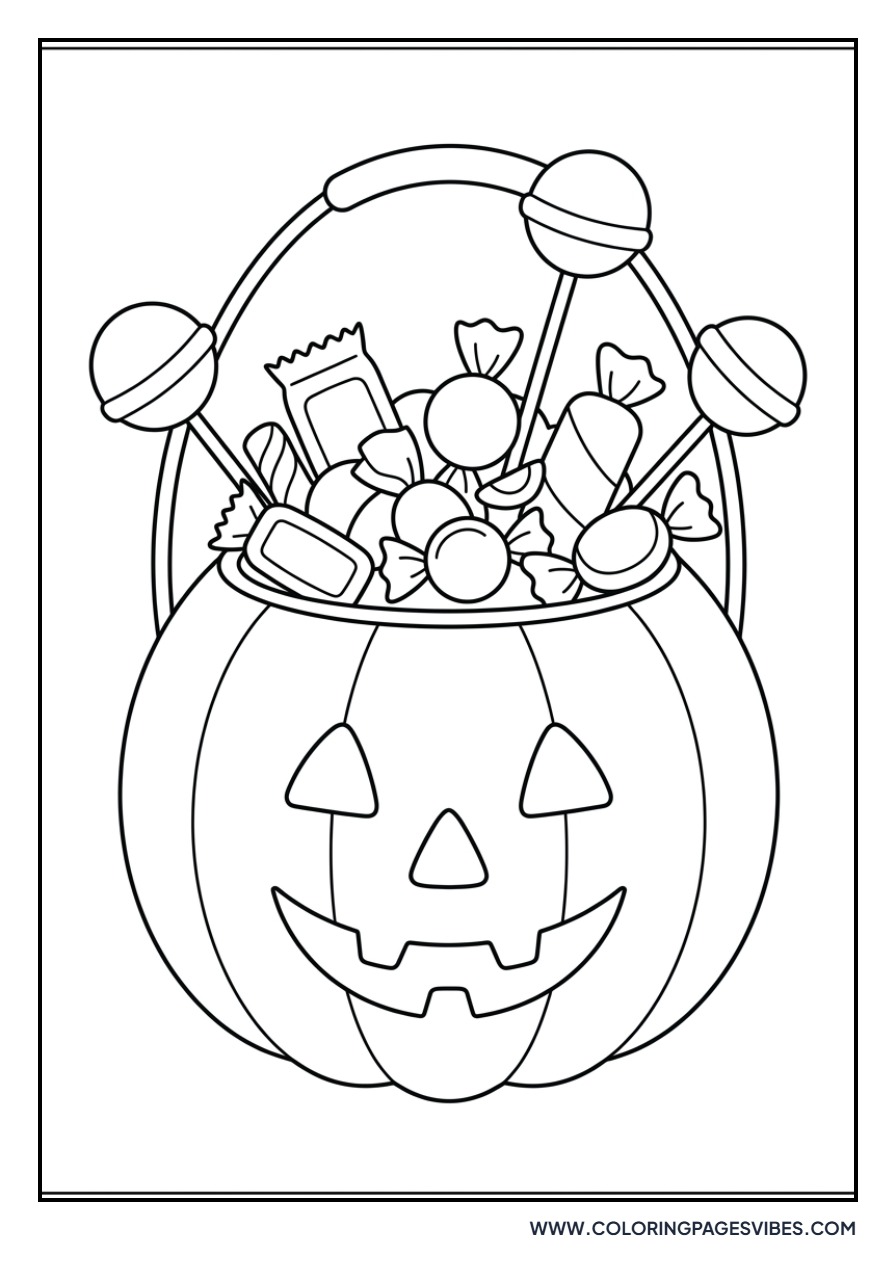 Pumpkin Pail for Candy