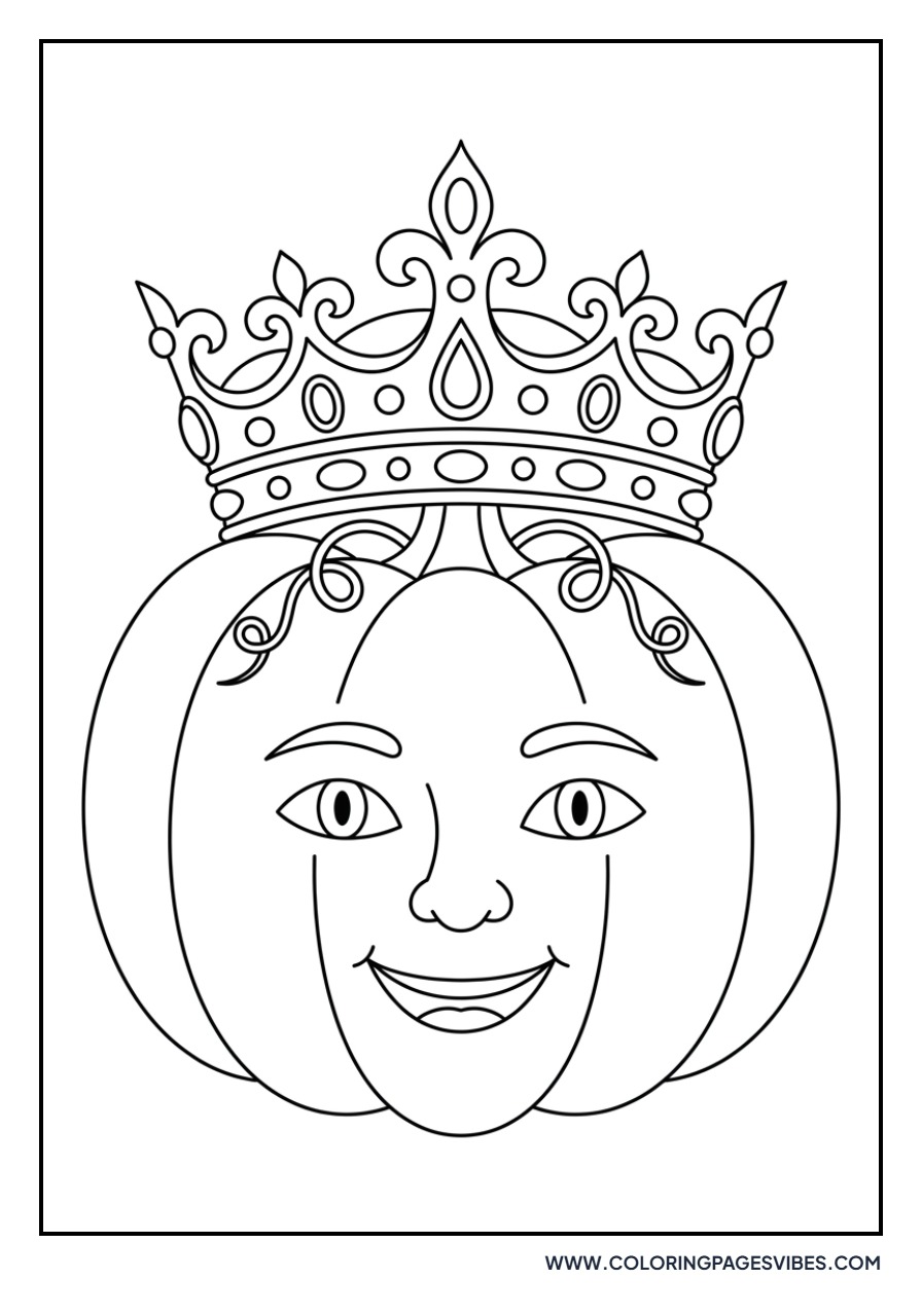 Pumpkin with a Crown