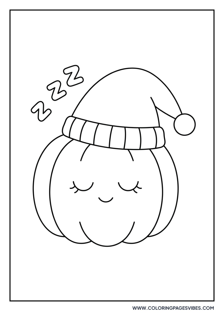 Sleepy Pumpkin