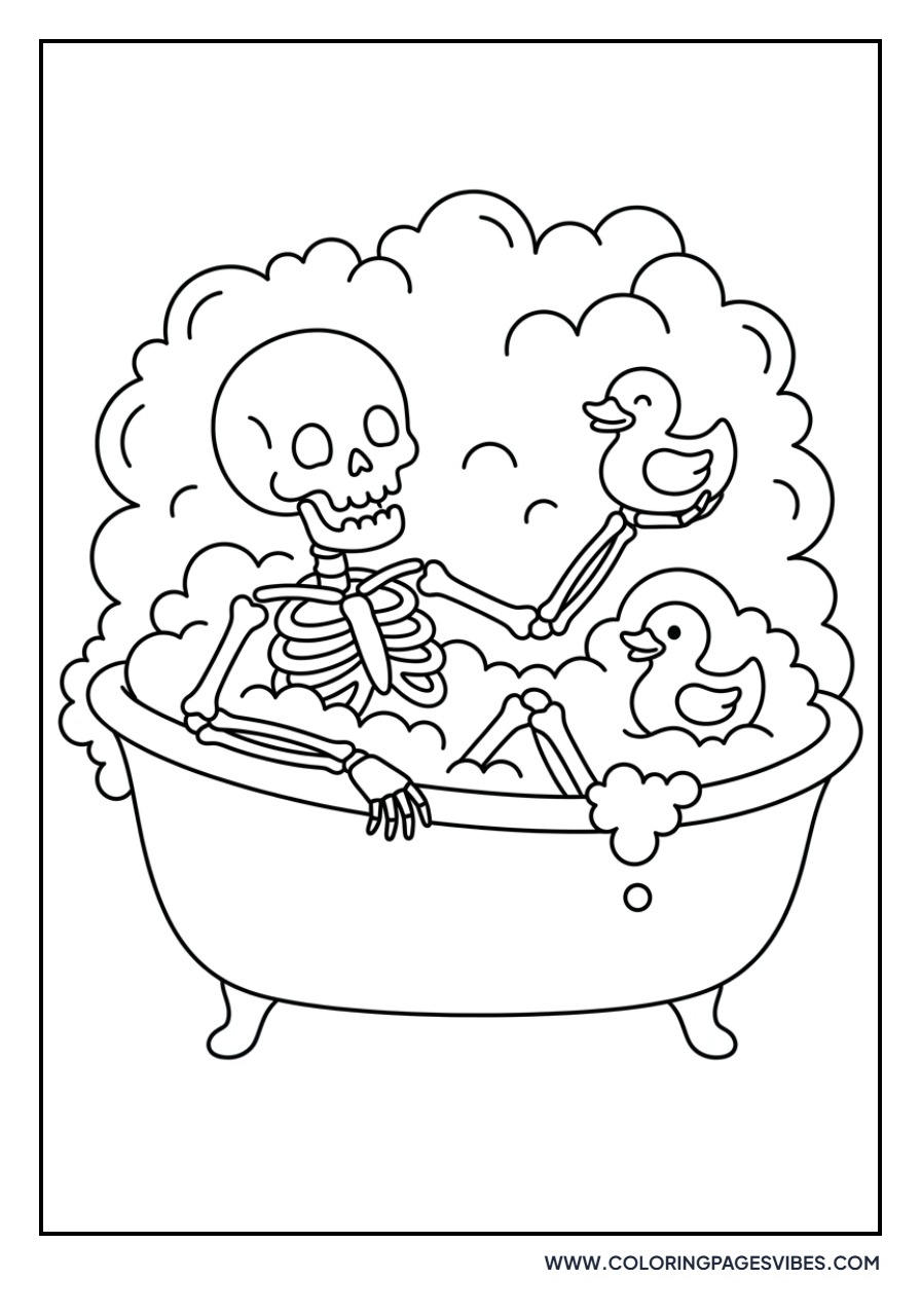 Skeleton in a Bathtub