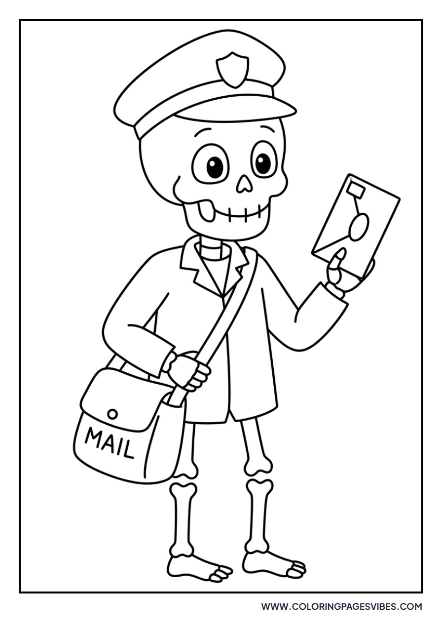Skeleton Postman