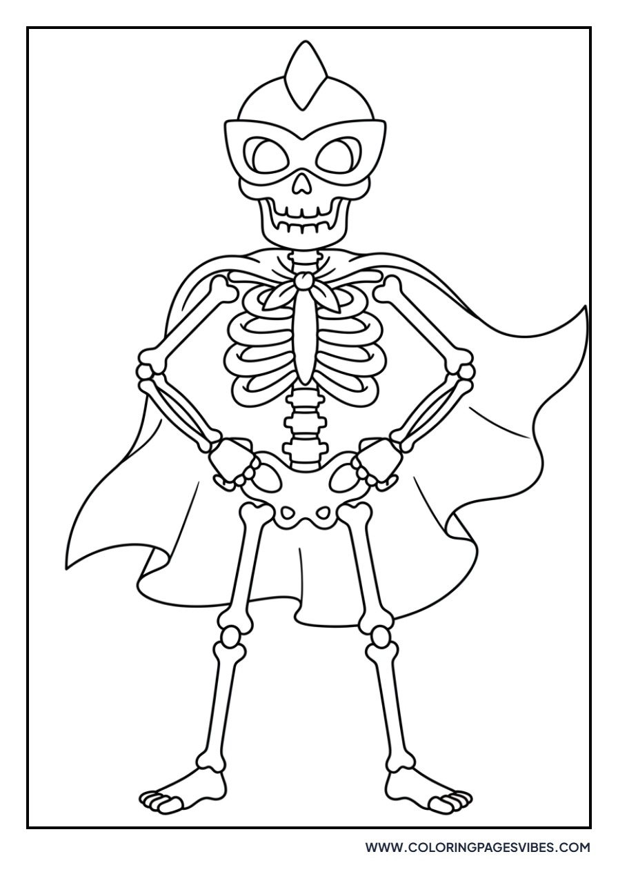 Skeleton Superhero