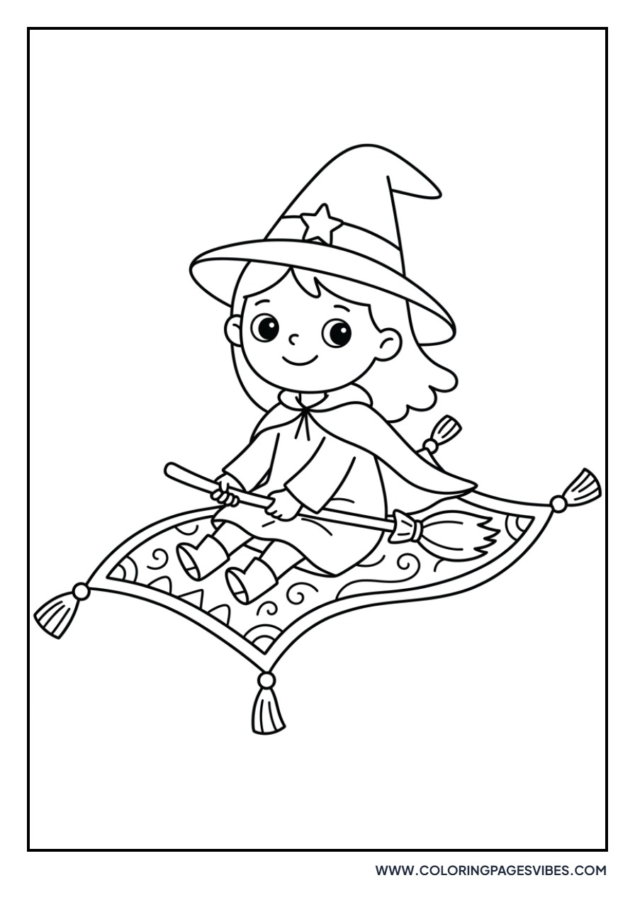 Witch and the Magic Carpet