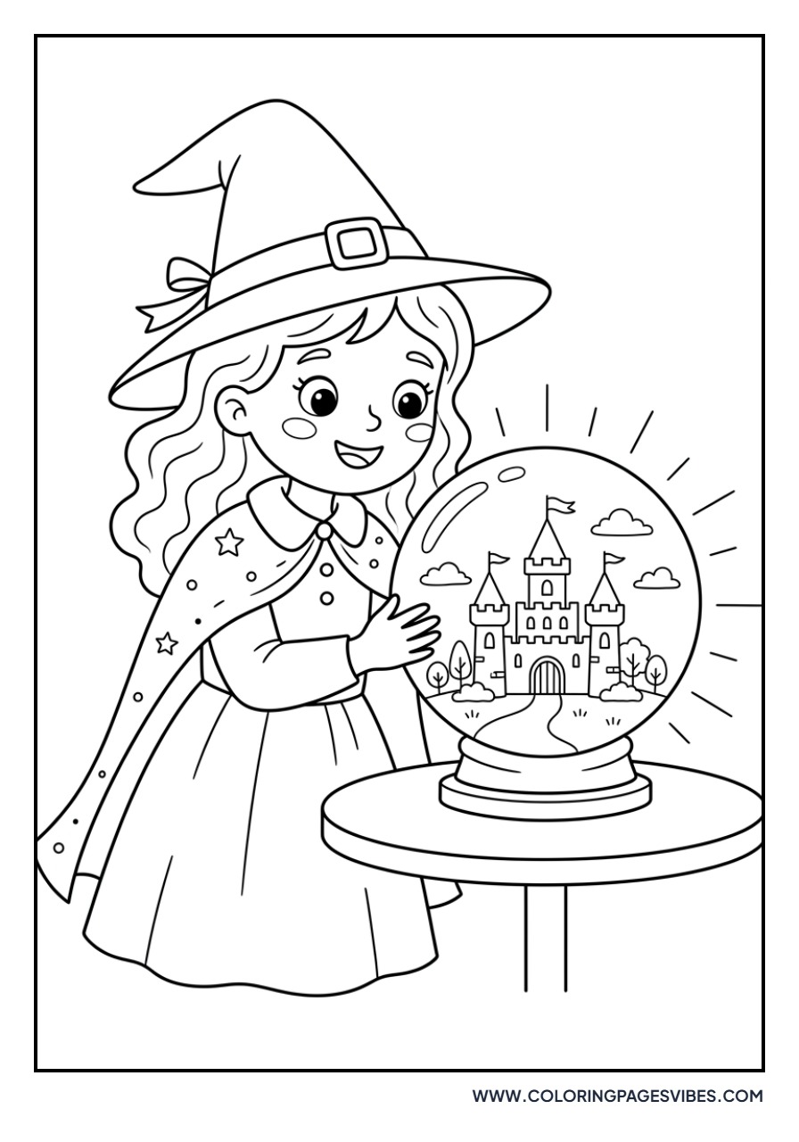 Witch with a Crystal Ball