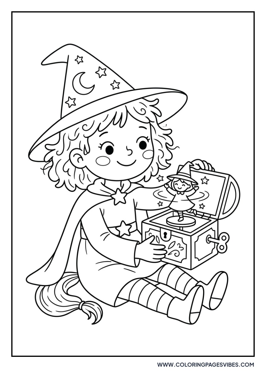 Witch with a Music Box