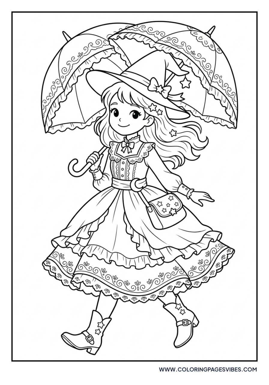 Witch with a Parasol