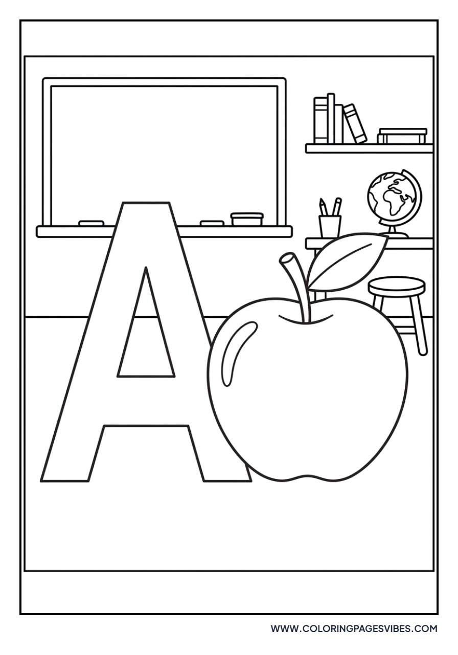 A is for Apple Alphabet