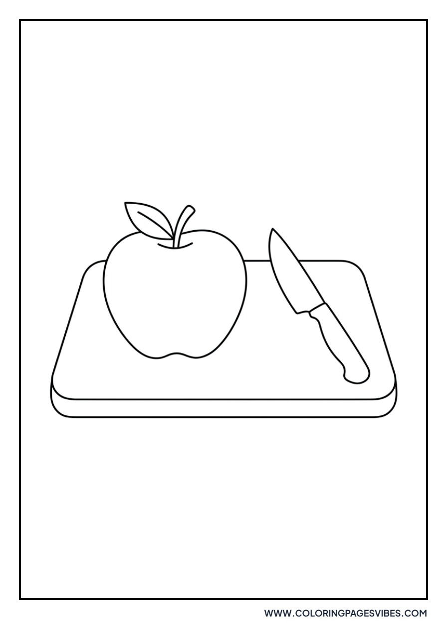 Apple and Knife