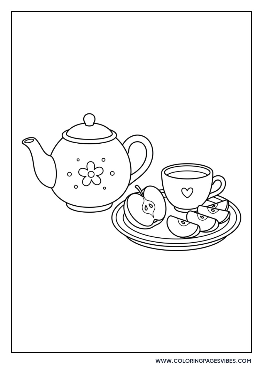 Apple and Teapot