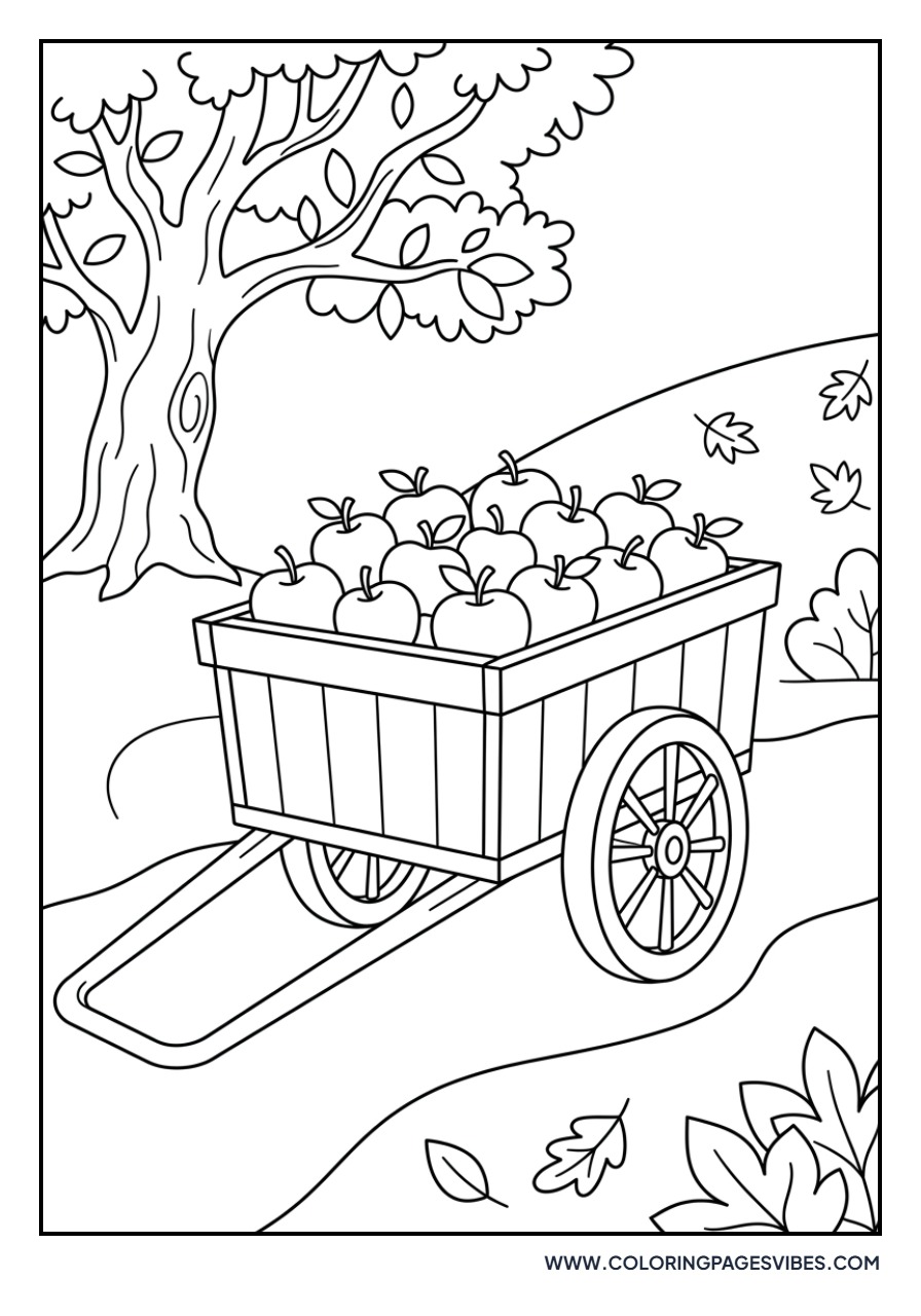 Apple Harvest Wagon