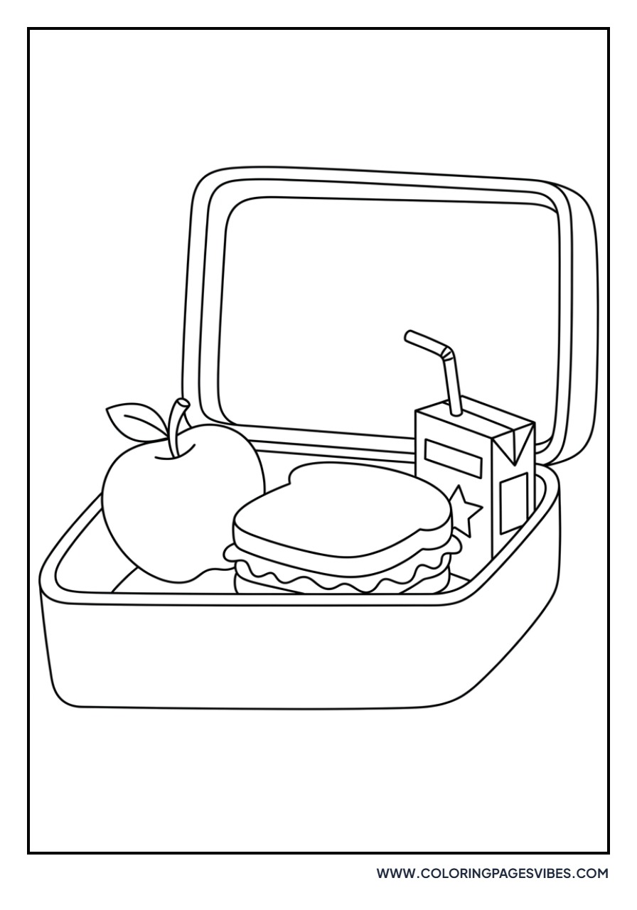 Apple in a Lunchbox