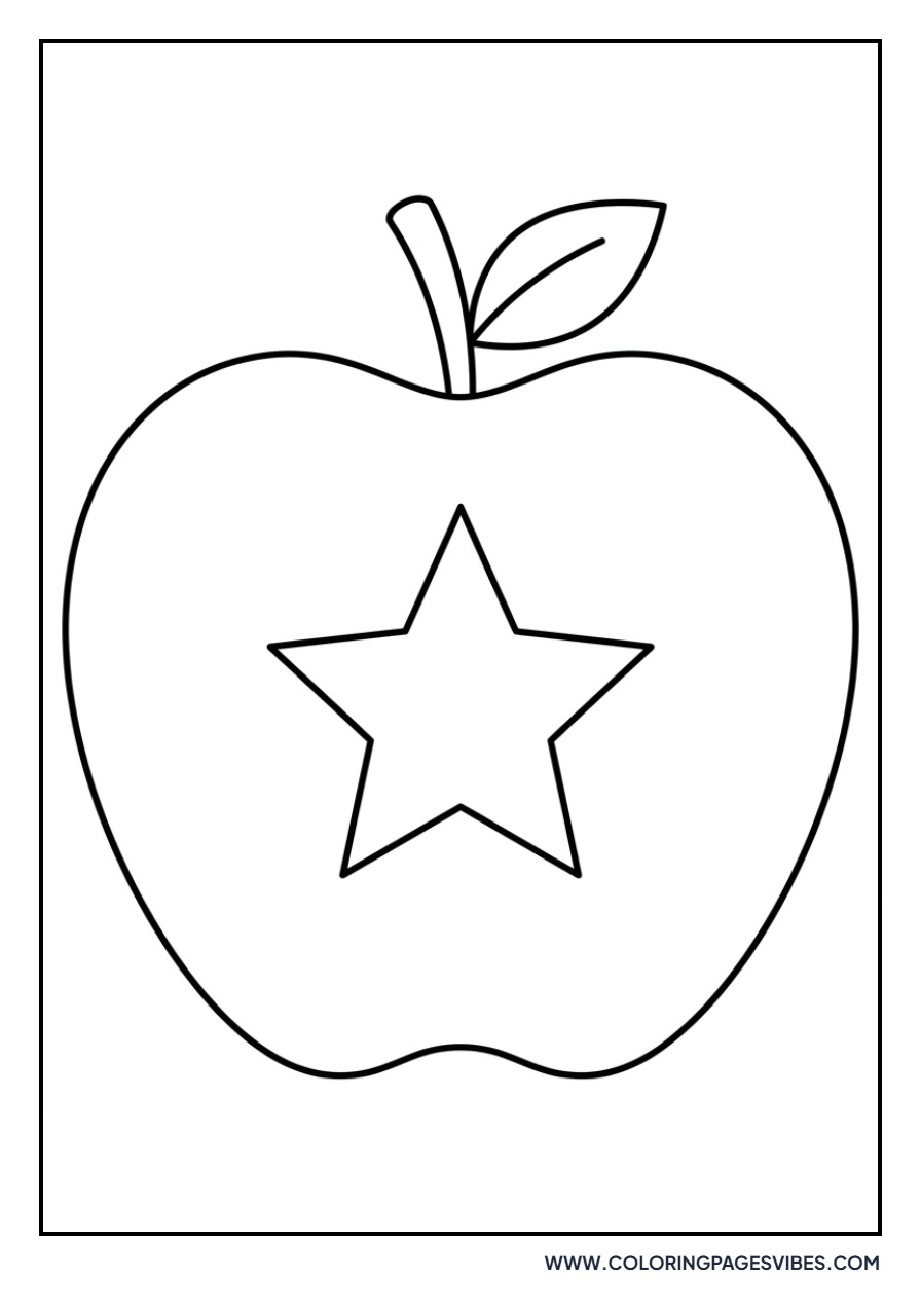 Apple with a Star