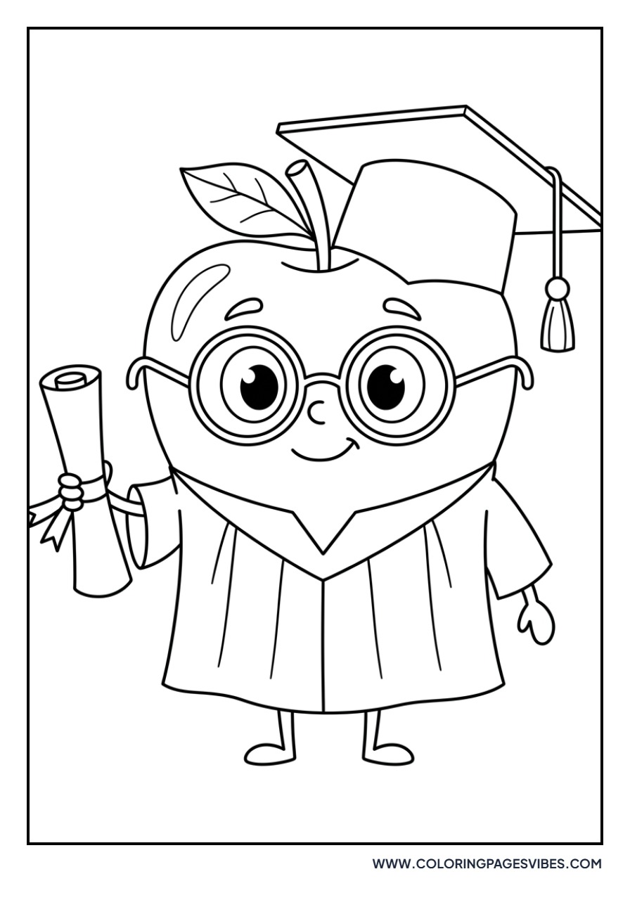 Apple with Glasses