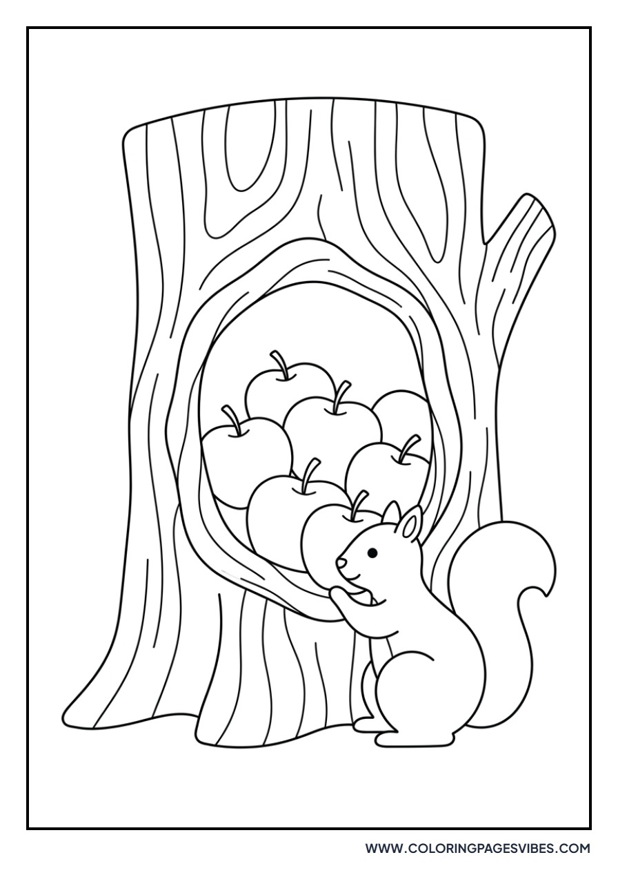 Apples in a Tree Hole