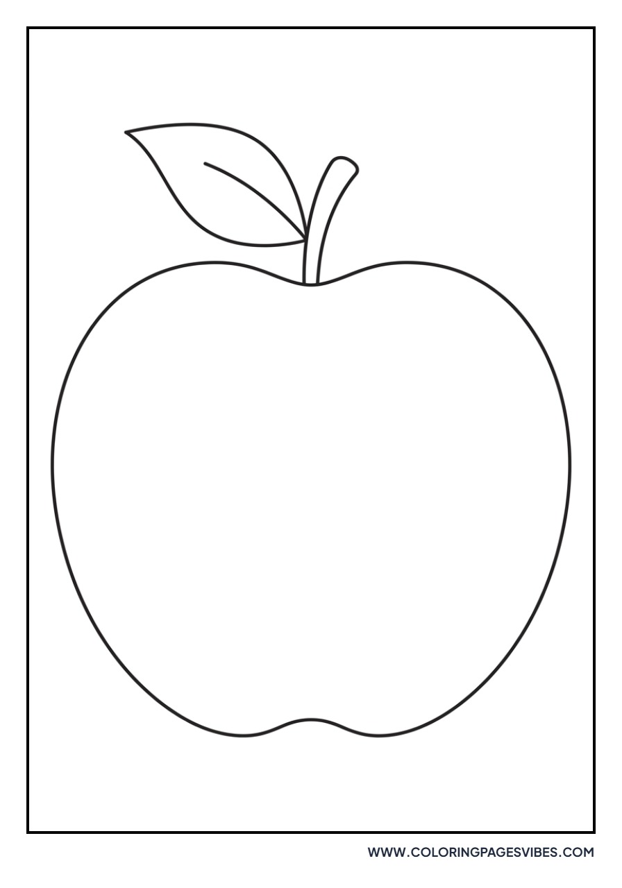 Simple Large Apple