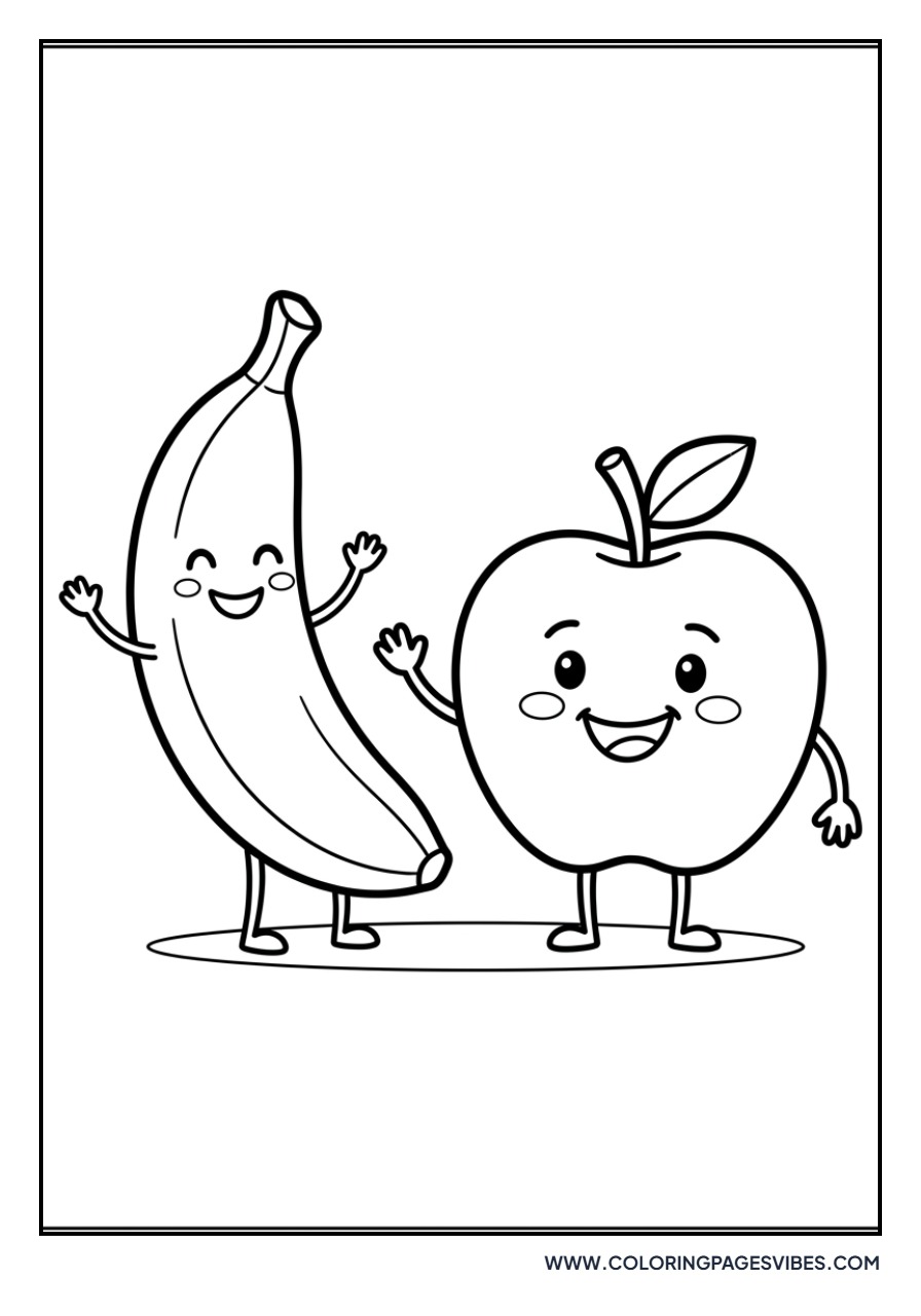 Banana and Apple Friends