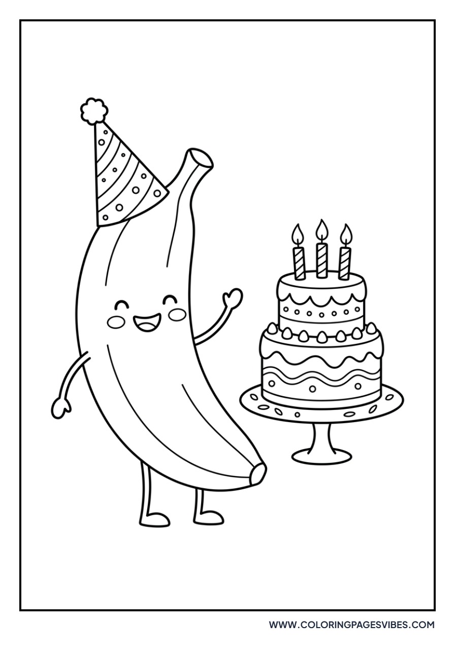 Banana Birthday Party