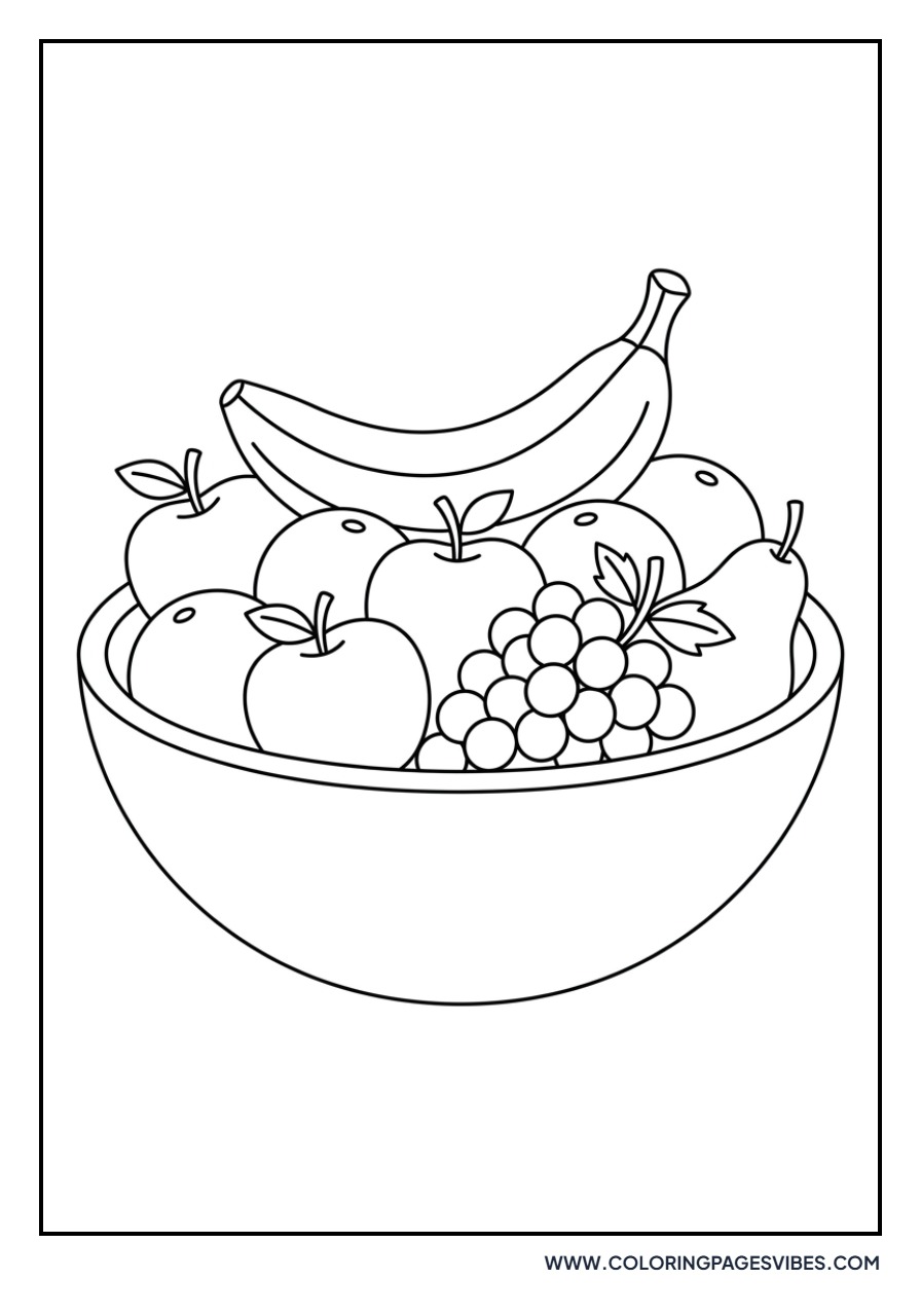 Banana in Fruit Bowl