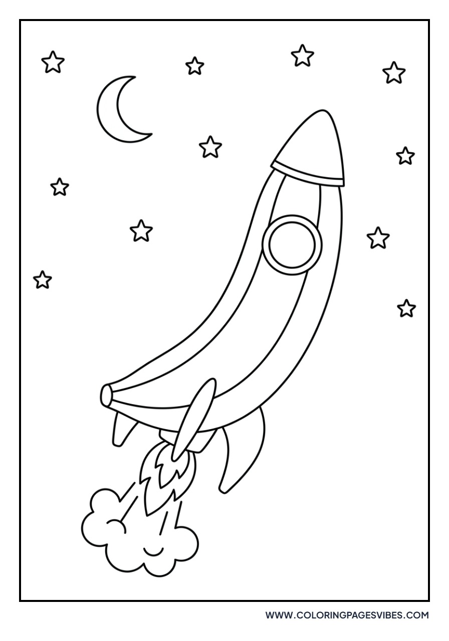 Banana Space Rocket