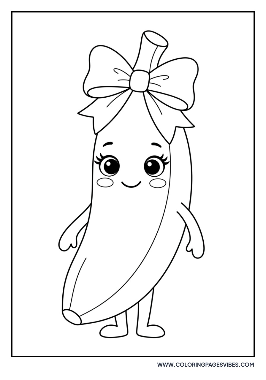 Banana with a Bow
