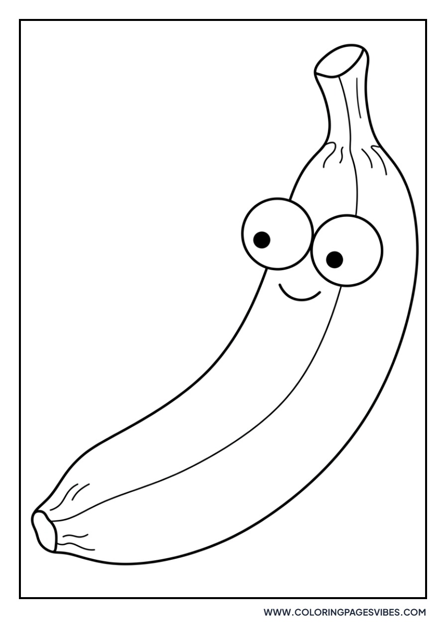 Banana with Googly Eyes