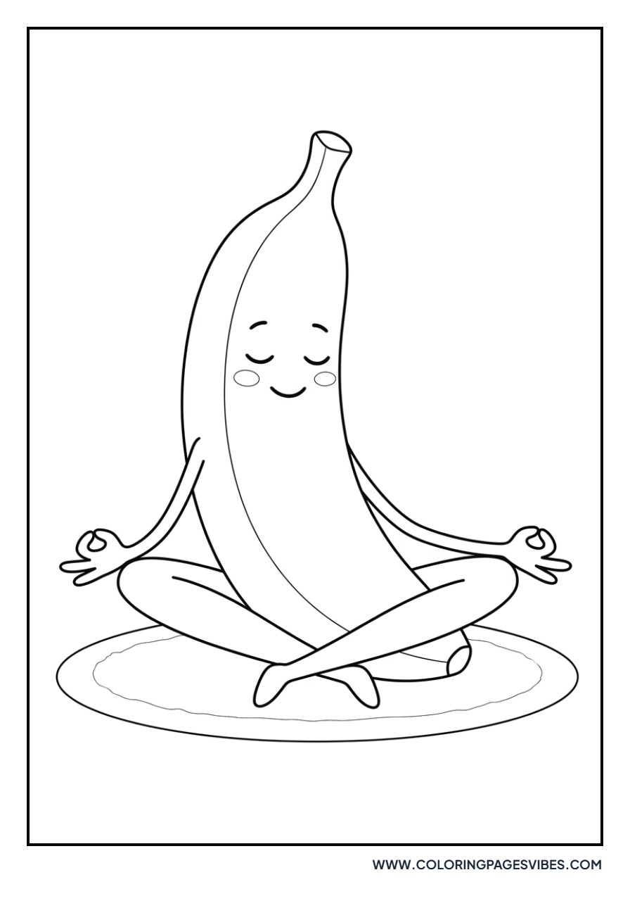 Banana Yoga Pose