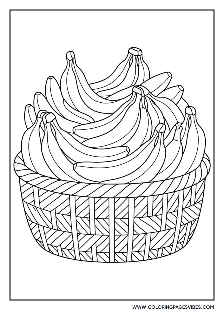 Basket of Bananas