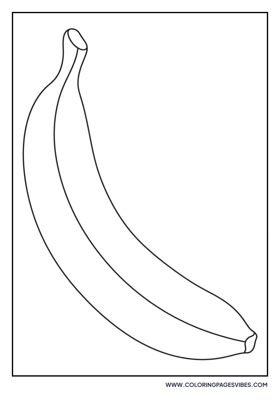 Long Curved Banana