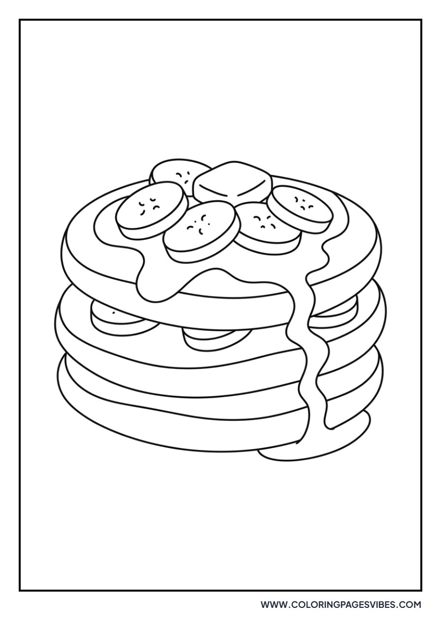 Pancake with Bananas
