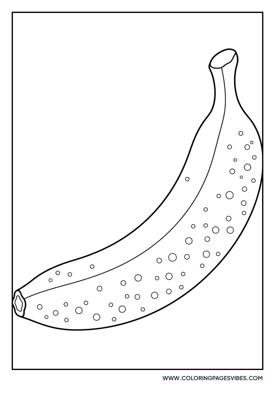 Spotted Ripe Banana