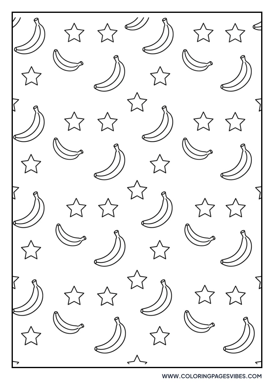 Tiny Banana Pattern
