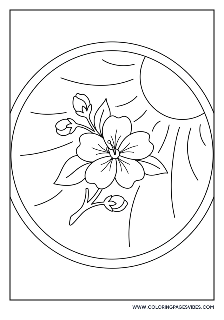Cherry Blossom Sun Catcher