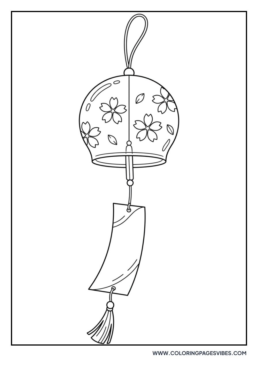 Cherry Blossom Wind Chime