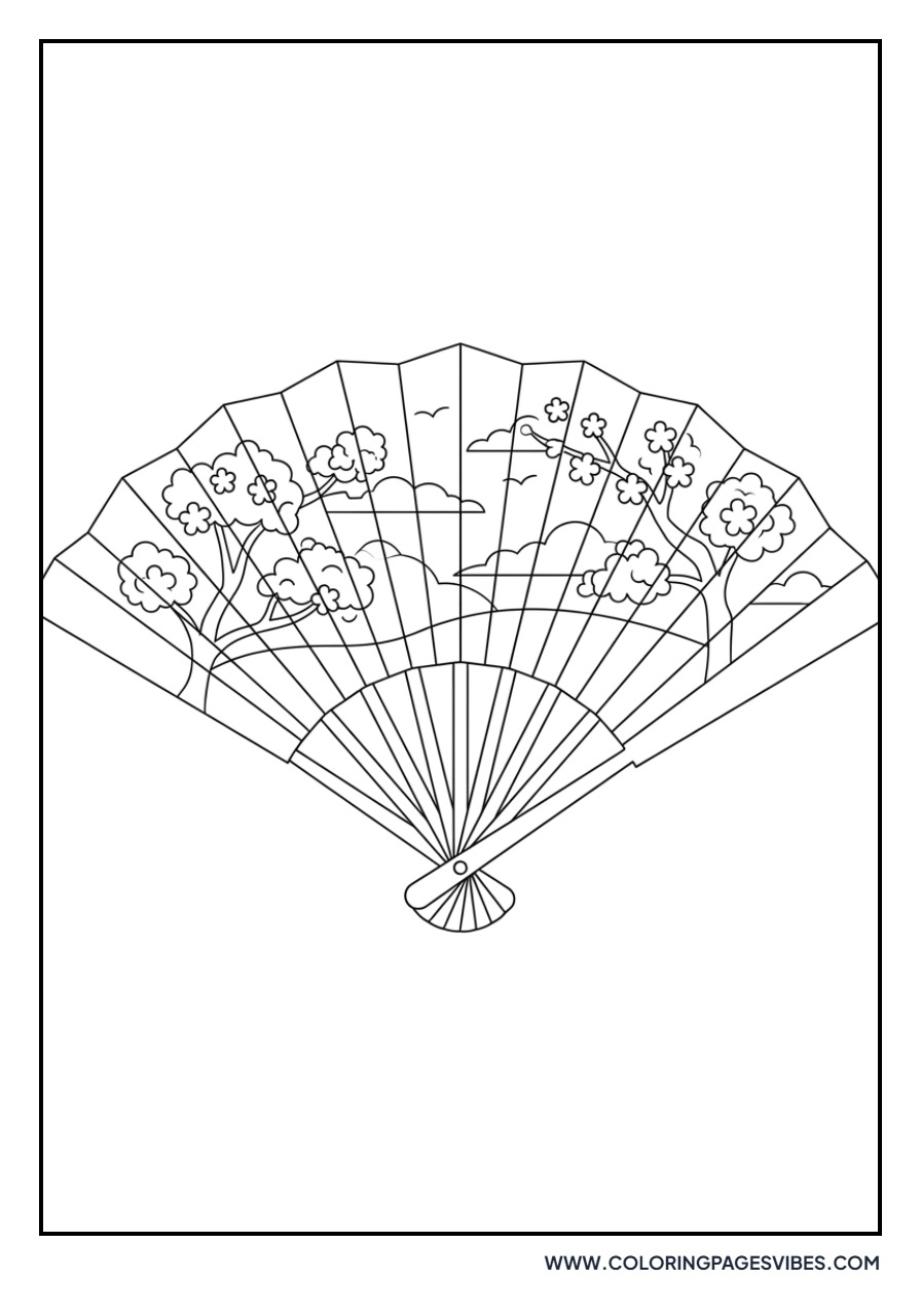 Sakura Fan Design