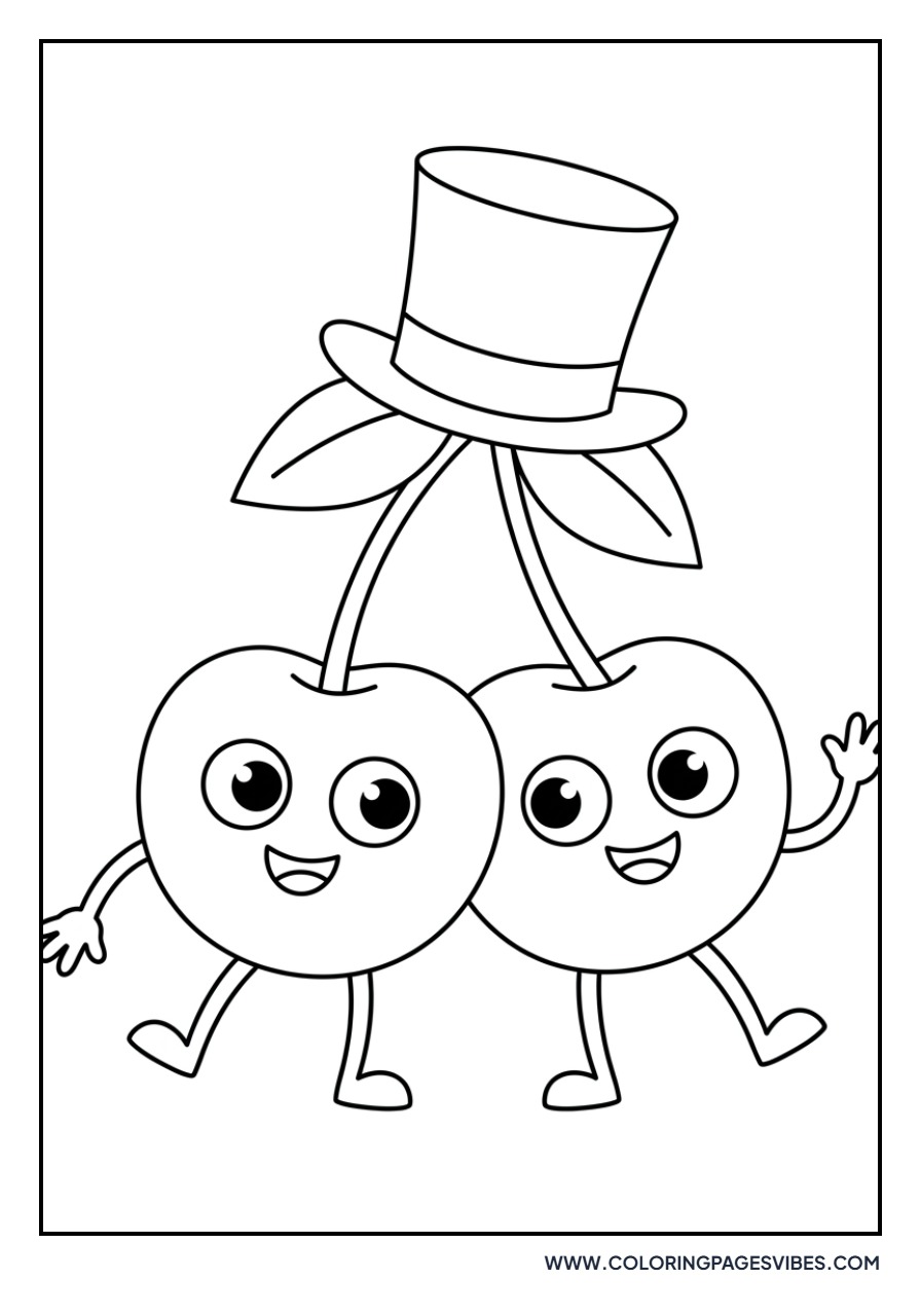Anthropomorphic Cherry Man